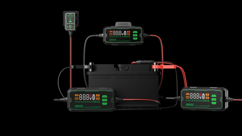 Caross chargers all exclusively distributed by 55,7° North