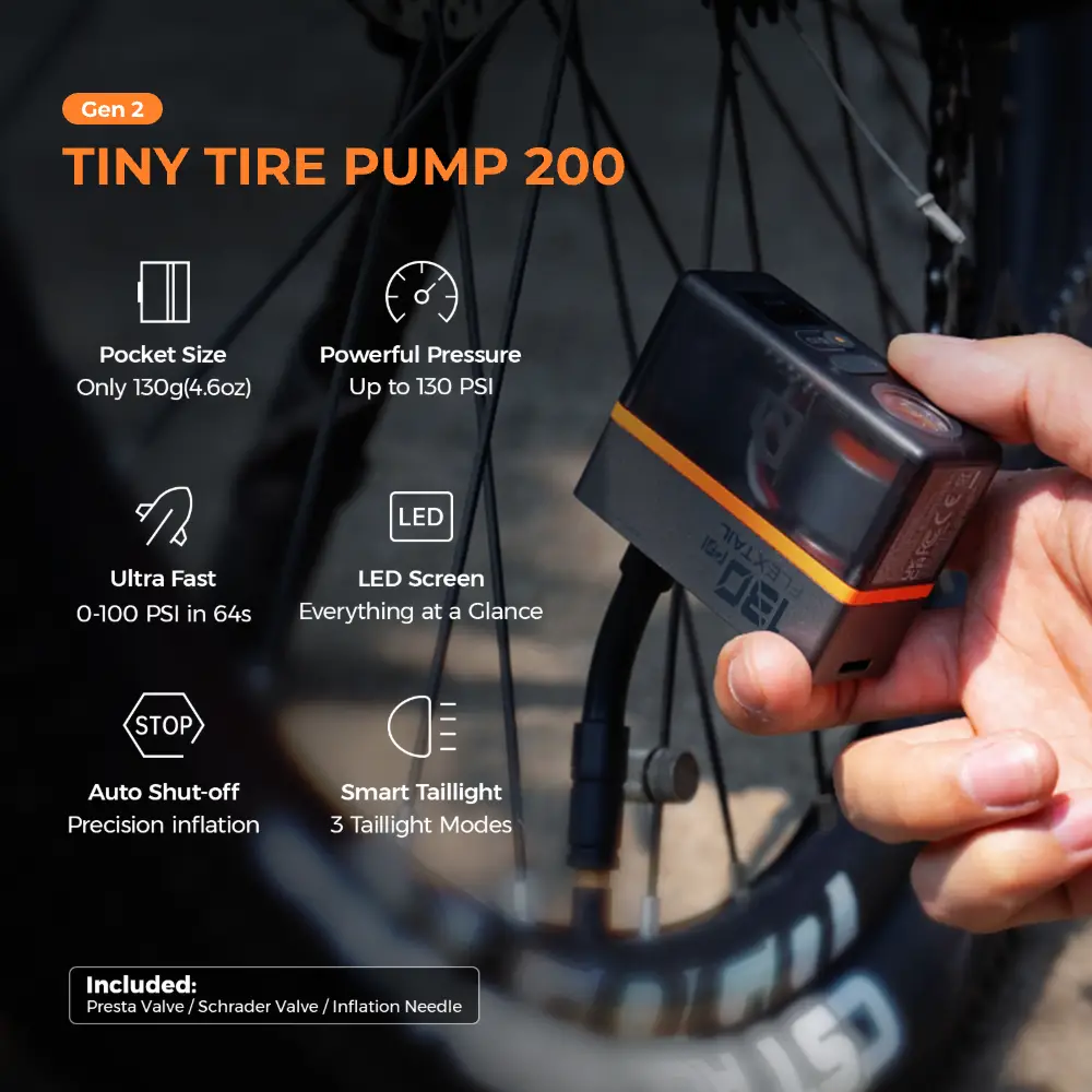 Flextail Tiny Tire Pump 200 - Image 3