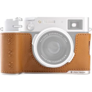 PGYTECH Leather Camera Case(For FUJIFILM X100Ⅵ Clay Brown)